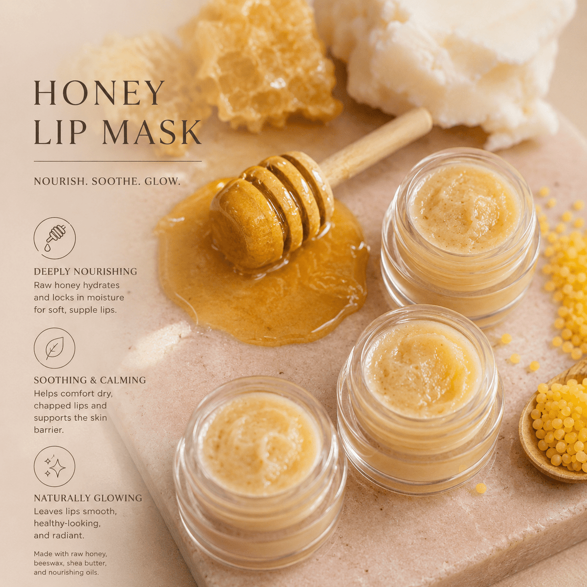 Honey Lip Mask - Be Well Company