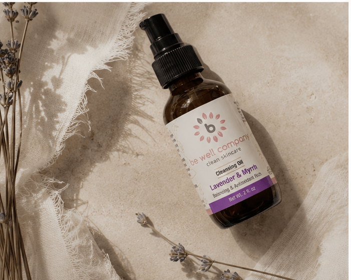 Natural Facial Cleansing Oil - Lavender - Be Well Company