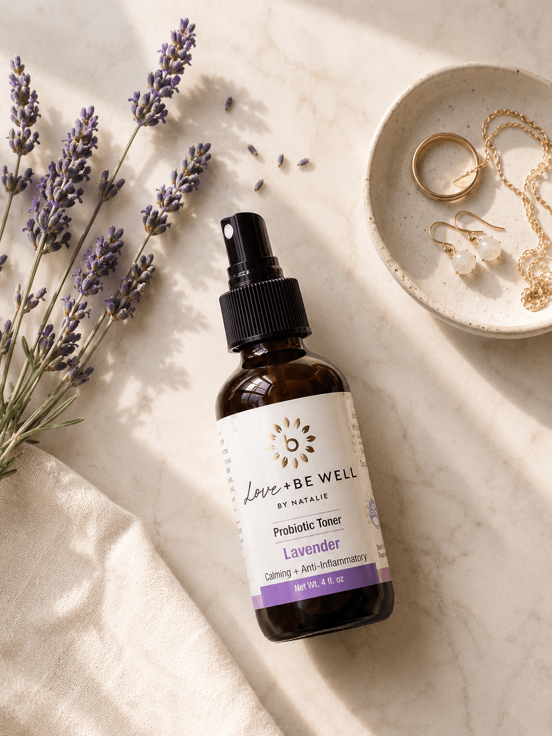 Probiotic Toner - Lavender - Be Well Company