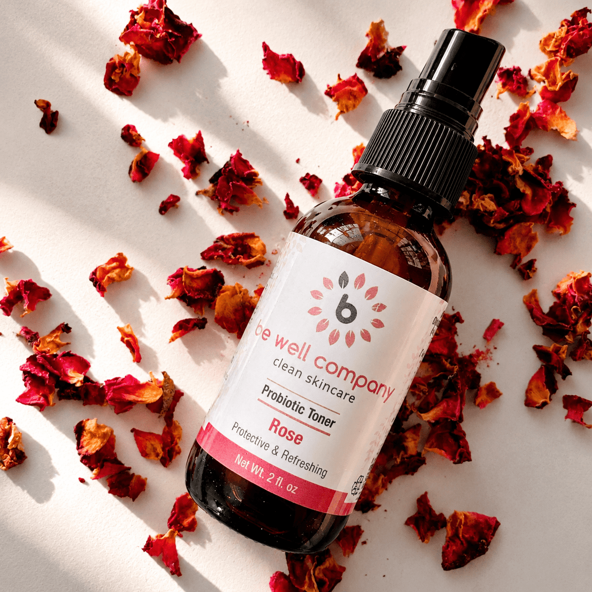 Probiotic Toner - Rose - Be Well Company