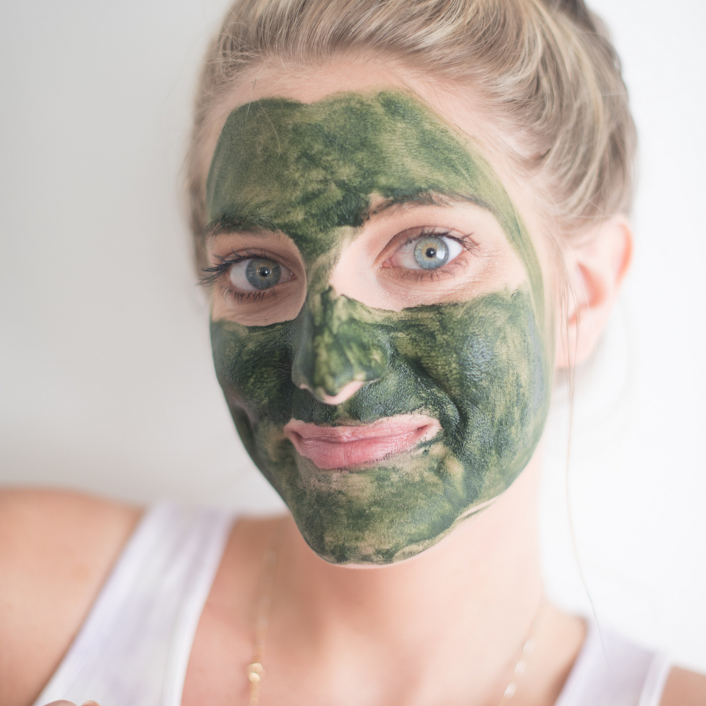 Algae Detox Mask with probiotics