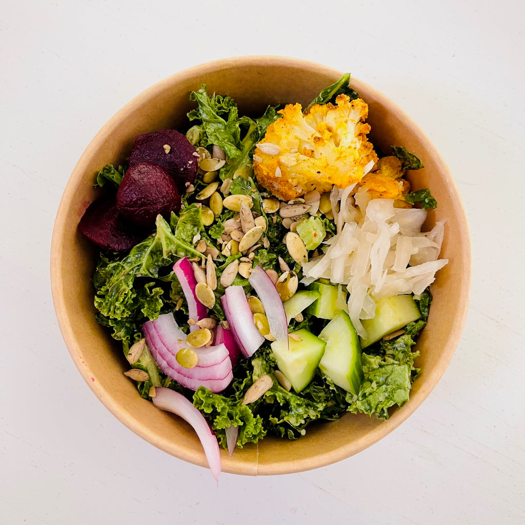 Immune Boosting Massaged Kale Salad