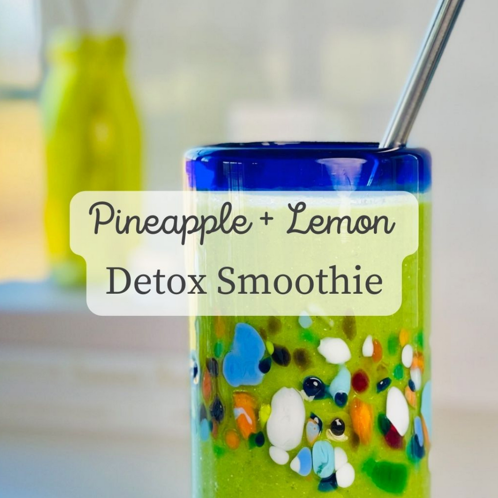 Pineapple + Lemon Detox Smoothie