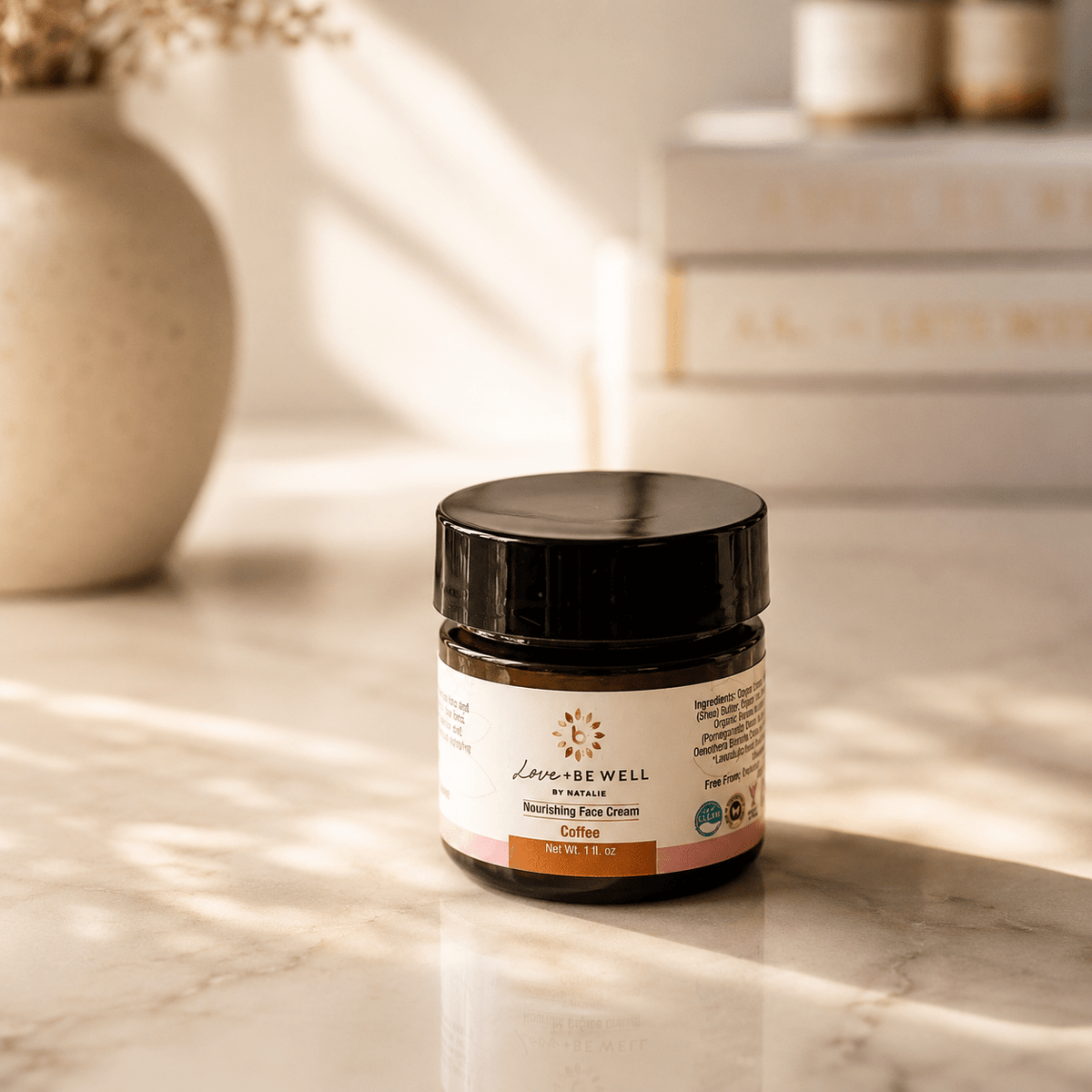 Nourishing Face Cream - Coffee - Be Well Company
