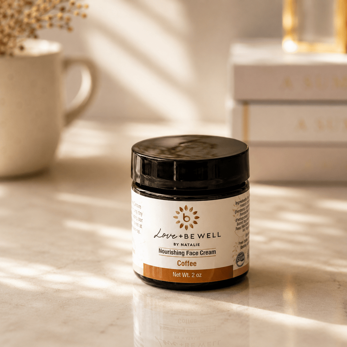 Nourishing Face Cream - Coffee - Be Well Company