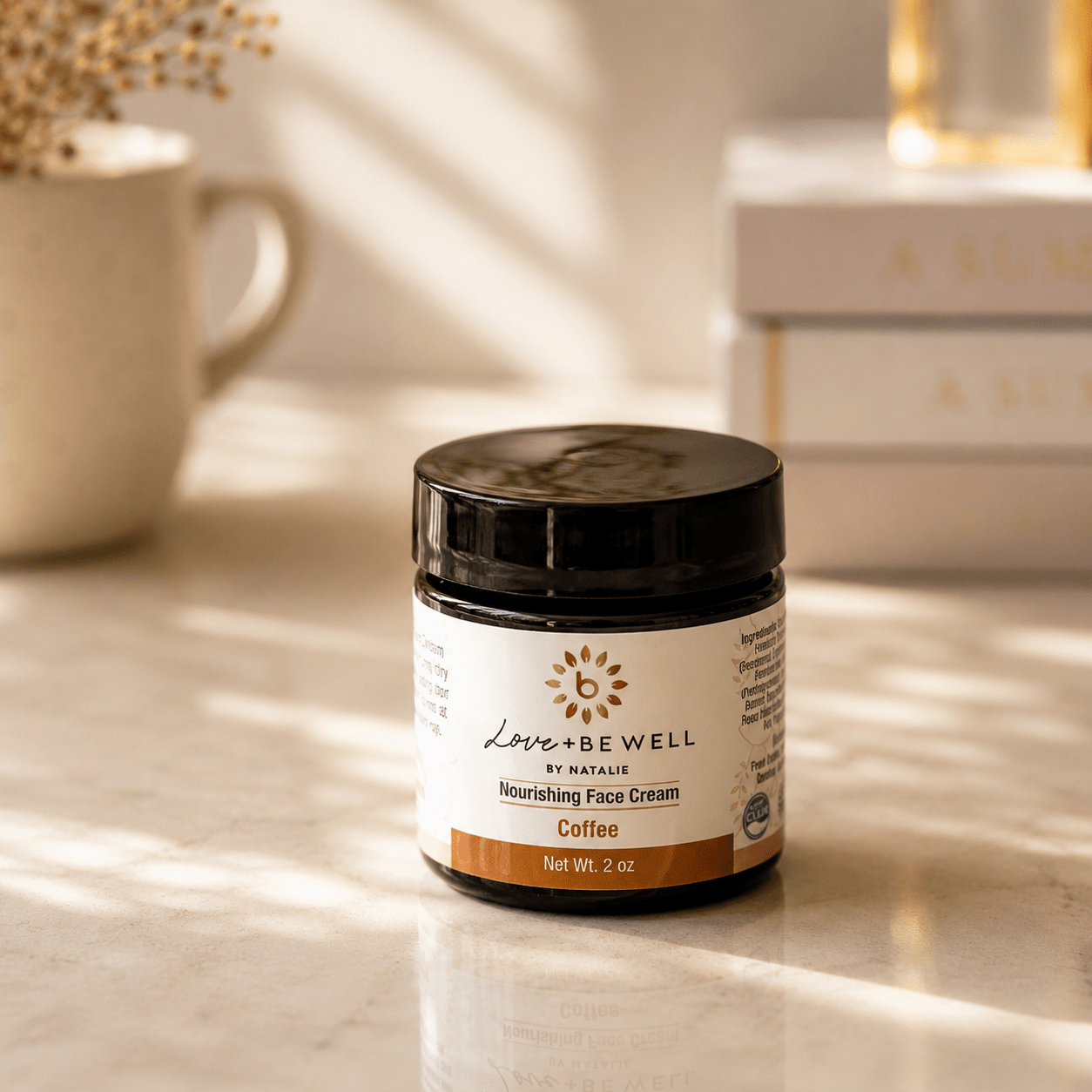 Nourishing Face Cream - Coffee | Botanical Moisturizer | Love + Be
