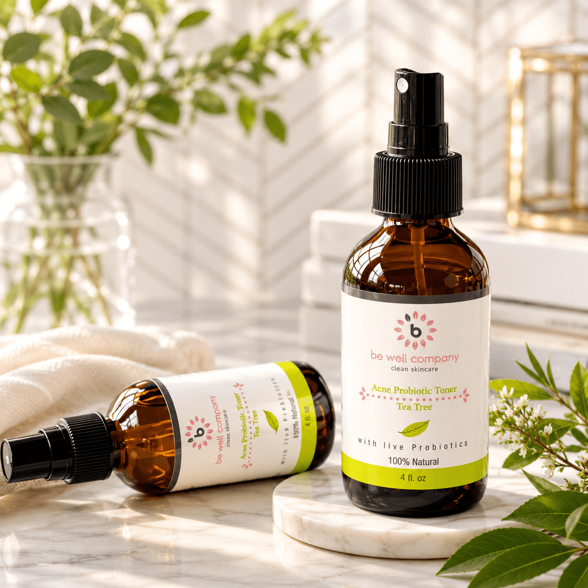 Probiotic Toner - Tea Tree - Be Well Company